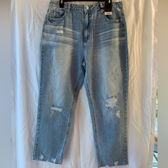 Blue ripped jeans - Picture 1 of 12